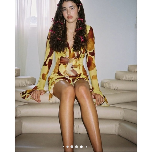 THE WOLF GANG Rhapsody Mini Dress NEW - Picture 7 of 16